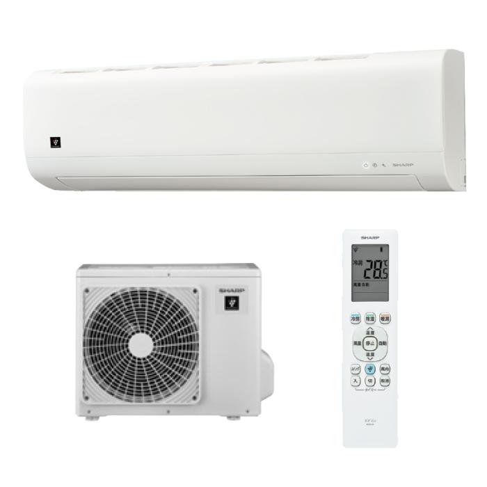 SHARP(シャープ) 2.2kW 主に6畳用 プラズマクラスター7000搭載 ルームエアコン 『DHシリーズ』 AY-U22DH-W：生活家電 ディープライス