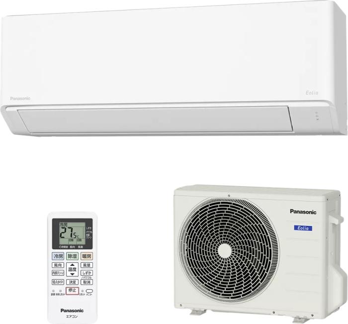 Panasonic(パナソニック) 2.2kW 主に6畳用 インバーター冷暖房除湿タイプ ルームエアコン 『Eolia エオリア Fシリーズ』 CS-226DFL-W (クリスタルホワイト)：生活家電 ディープライス