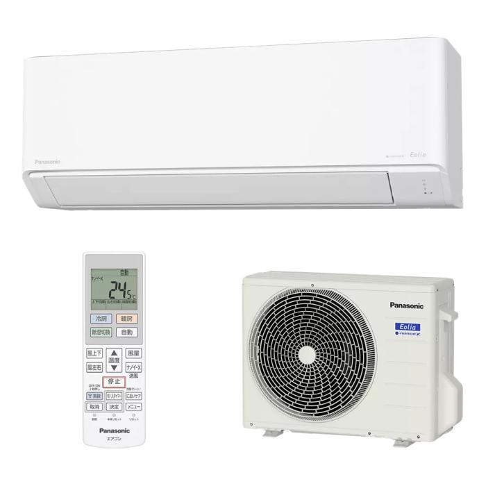 Panasonic(パナソニック) 2.2kW 主に6畳用 インバーター冷暖房除湿 ルームエアコン 『Eolia エオリア Jシリーズ』 CS-226DJR-W (クリスタルホワイト):生活家電 ディープライス