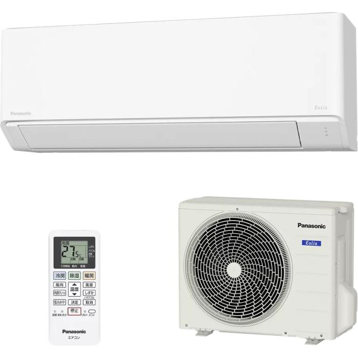Panasonic(パナソニック) 2.5kW 主に8畳用 インバーター冷暖房除湿タイプ ル･･･