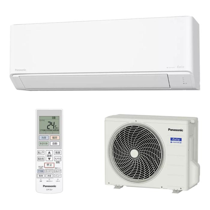 Panasonic(パナソニック) 2.8kW 主に10畳用 インバーター冷暖房除湿 ルームエ･･･
