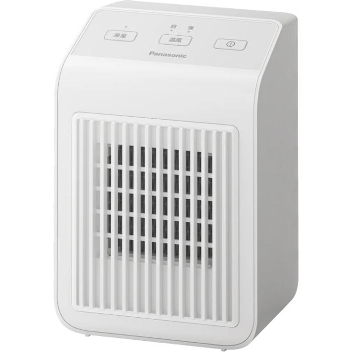 Panasonic(パナソニック) 卓上 防滴仕様 温風涼風切替 電気温風機 小型 セラ･･･