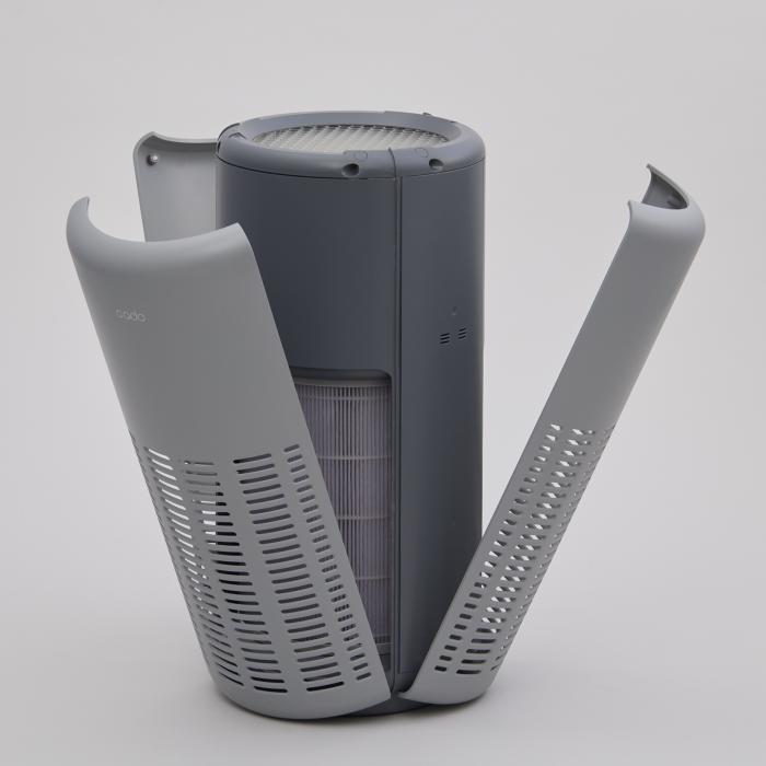 Cado(カドー) ～21畳 空気清浄機 『LEAF 250』 AP-B250-CG (クールグレー) 商品画像4：生活家電 ディープライス