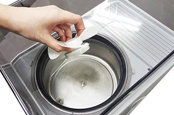 西山工業 タンクトップ式 卓上型 攪拌機能付き ウォータークーラー 冷水機 WMS-M12T 商品画像7：生活家電 ディープライス