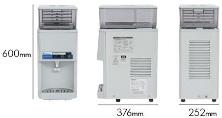 西山工業 タンクトップ式 卓上型 攪拌機能付き ウォータークーラー 冷水機 WMS-M12T 商品画像8：生活家電 ディープライス