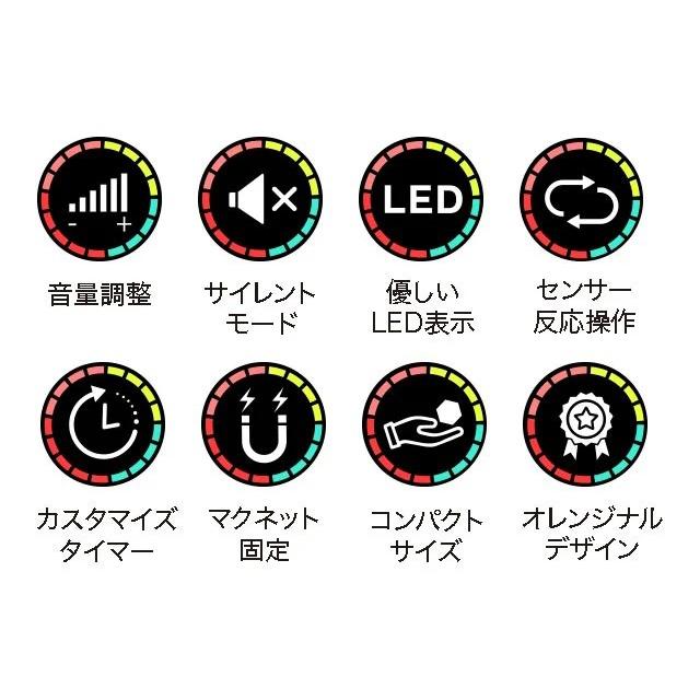 CTJ デジタルタイマー ポモドーロタイマー 『TickTime』 LJN-TM2 商品画像4：生活家電 ディープライス