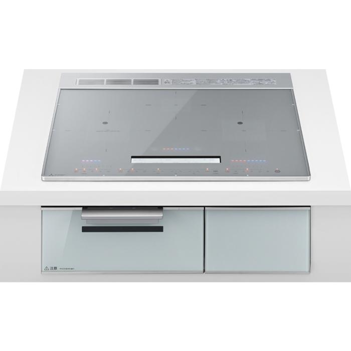 MITSUBISHI(三菱電機) 単相200V 60cm 3口IH ビルトインタイプ IHクッキングヒ･･･