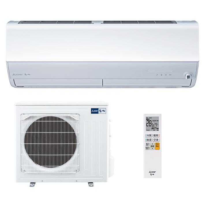 MITSUBISHI(三菱電機) 6.3kW 単相200V 主に20畳用 ルームエアコン 『霧ヶ峰 JXVシリーズ』 MSZ-JXV6326S-W (ピュアホワイト)：生活家電 ディープライス