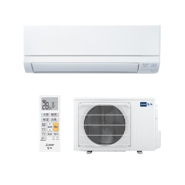 MITSUBISHI(三菱電機) 単相200V 4.0kW 主に14畳用 ルームエアコン 『霧ヶ峰 GVシリーズ』 MSZ-GV4026S-W (ピュアホワイト)：生活家電 ディープライス