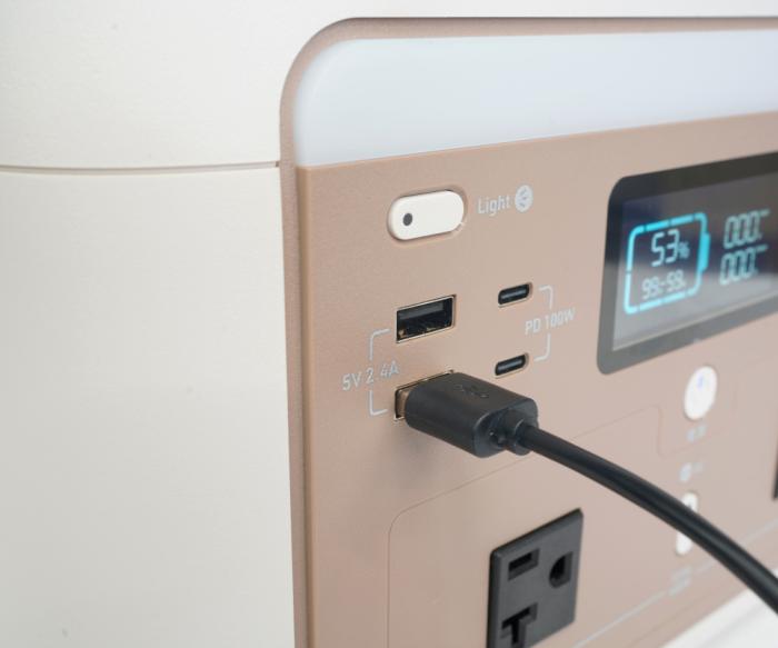 【お取り寄せ】INBES(インベス) リン酸鉄リチウムイオン電池式 スタンダードモデル ポータブル電源 『Cubele(キューブル)』 IBPL-601C 商品画像4：生活家電 ディープライス