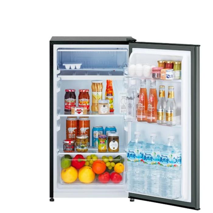 【時間指定不可】AQUA(アクア) 右開き 90L 1ドア 直冷式 冷蔵庫 AQR-9R-DS (ダークシルバー) 商品画像2：生活家電 ディープライス