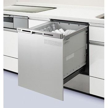 Panasonic(パナソニック) 奥行60cm対応 ディープタイプ(幅45cm) ドアパネル一体タイプ ビルトイン食器洗い乾燥機 NP-45MC6T (シルバー) 商品画像2：生活家電 ディープライス