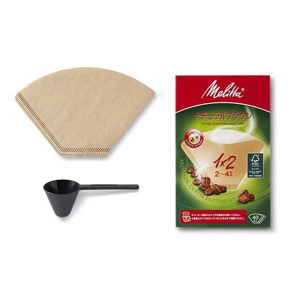 メリタ フィルターペーパー式 5杯 珈琲 コーヒーメーカー 『Allfi Plus(オルフィプラス)』 SKT53-1B (ブラック) 商品画像4：生活家電 ディープライス