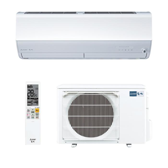 MITSUBISHI(三菱電機) 3.6kW 単相200V 冷暖房とも主に12畳 2025年度モデル ルームエアコン 『霧ヶ峰 Zシリーズ プレミアムモデル』 MSZ-ZXV3625S-W (ピュアホワイト)：生活家電 ディープライス