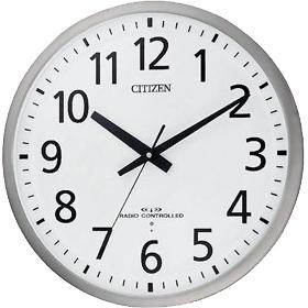 シチズン 掛時計 電波時計 オフィスクロック『スペイシーM463』8MY463-019