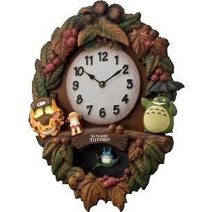 【お取り寄せ】リズム時計 キャラクター掛時計 『トトロM429』 4MJ429-M06 商品画像2：生活家電 ディープライス