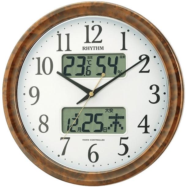 リズム時計工業 ピュアカレンダーM617SR 4FY617SR23 (時計) 価格比較 