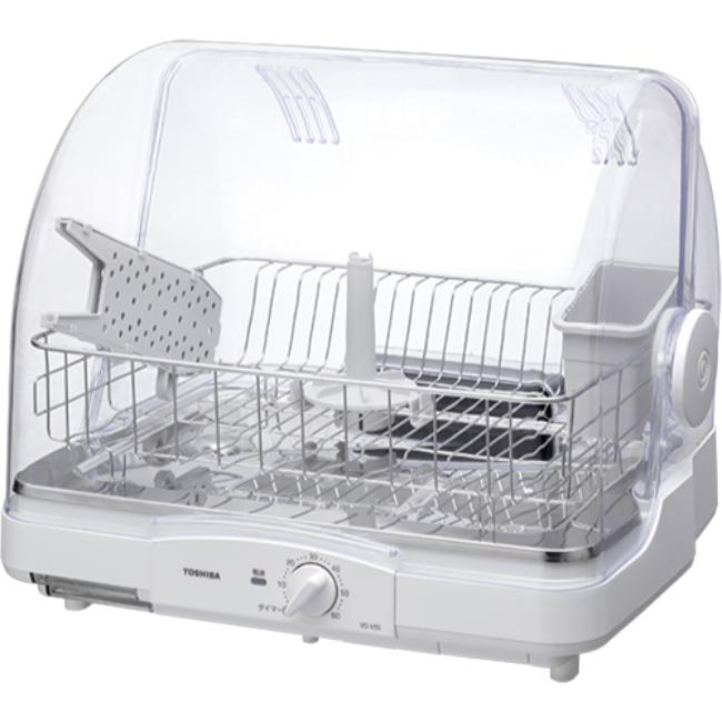 TOSHIBA(東芝) 標準食器量6人分 食器乾燥機 VD-V5S-W (ホワイト)