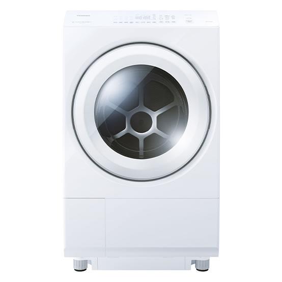 【代引不可】【日付・時間指定不可】TOSHIBA(東芝) 左開き 洗濯・脱水容量12kg 左開きタイプ ドラム式洗濯乾燥機 『ZABOON』 TW-127XM4L-W (グランホワイト) 商品画像2：生活家電 ディープライス