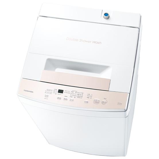 【時間指定不可】TOSHIBA(東芝) 洗濯・脱水容量:4.5kg 全自動洗濯機  AW-45GA･･･