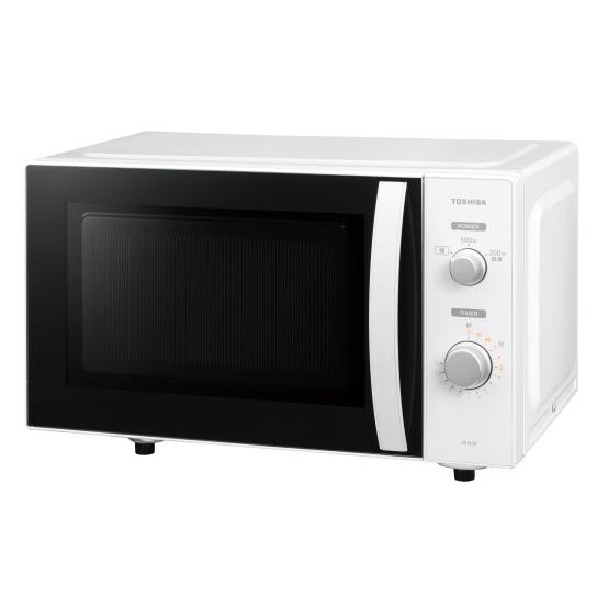 TOSHIBA(東芝) 17L ダイヤル式 フラット庫内 単機能レンジ ER-M5B-W (ホワイト) 商品画像2：生活家電 ディープライス