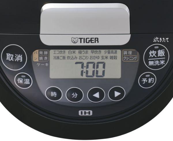 TIGER(タイガー) 1升炊き IHジャー炊飯器 『炊きたて』 JPW-Y180-KV (モーブブラック) 商品画像3：生活家電 ディープライス