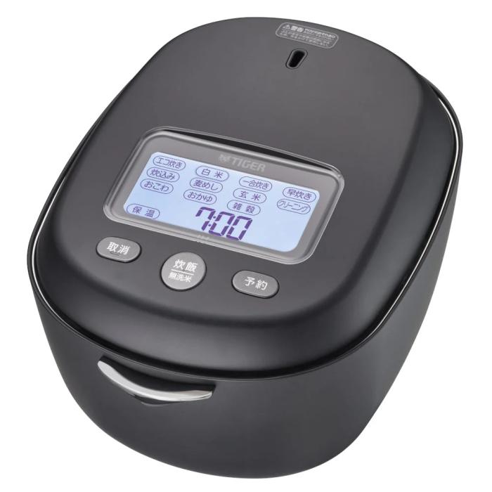 TIGER(タイガー) 5.5合炊き 土鍋圧力IHジャー炊飯器 『炊きたて 土鍋ご泡火炊･･･