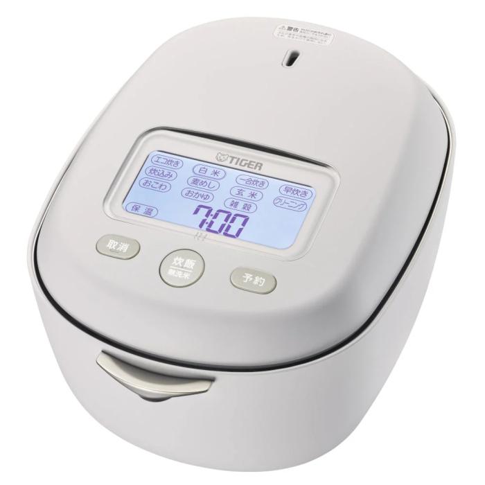 TIGER(タイガー) 5.5合炊き 土鍋圧力IHジャー炊飯器 『炊きたて 土鍋ご泡火炊･･･