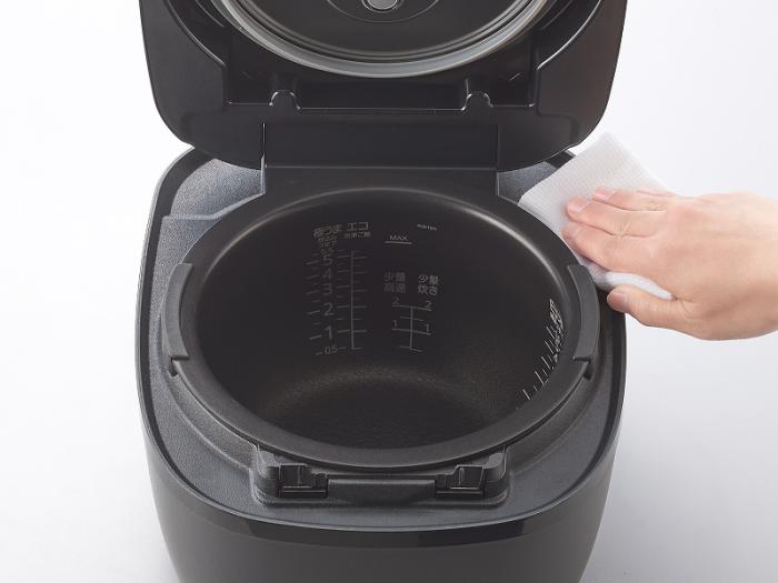 TIGER(タイガー) 1升炊き 圧力IHジャー炊飯器 『炊きたて』 JRI-H180-K (ブラック) 商品画像7：生活家電 ディープライス