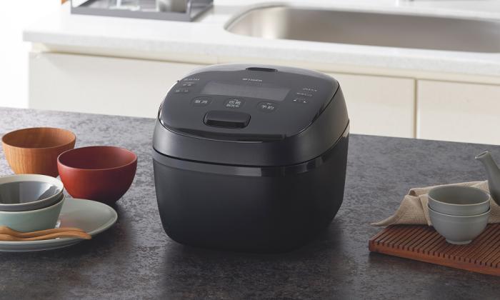 TIGER(タイガー) 5.5合炊き 日本製 圧力IHジャー炊飯器 『炊きたて』 JRI-H100-K (ブラック) 商品画像8：生活家電 ディープライス