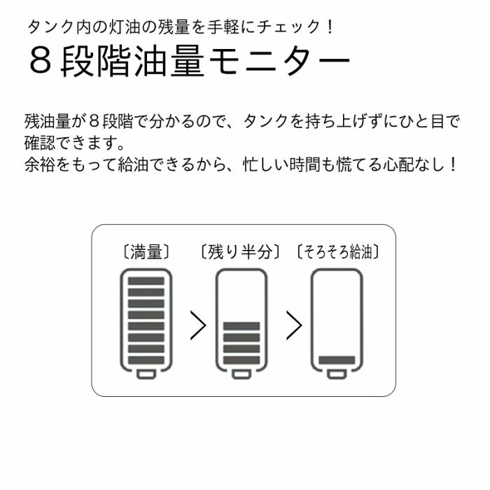 DAINICHI(ダイニチ) 日本製 木造(戸建)17畳まで コンクリート(集合)24畳まで 石油ファンヒーター 『SDXタイプ』 FW-6725SDX-W (ムーンホワイト) 商品画像8：生活家電 ディープライス