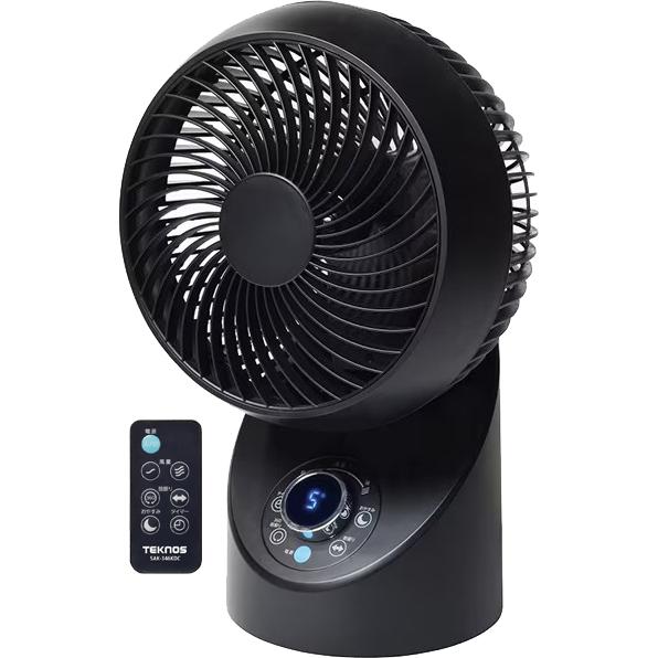 テクノス フルリモコンサーキュレーター DCモーター 360度3D首振り SAK-346KD･･･