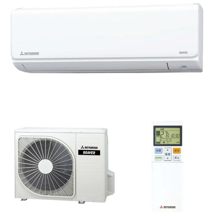 三菱重工 5.6kW 単相200V 主に18畳用 ルームエアコン 『ビーバーエアコン Tシリーズ』 SRK5626T2-W (ファインスノー)：生活家電 ディープライス
