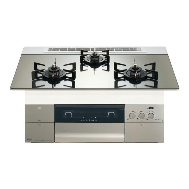 【お取り寄せ】【代引不可】ノーリツ 75cmタイプ 052FP01 ビルトインガスコン･･･