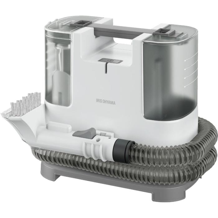 アイリスオーヤマ 電動ポンプタイプ リンサークリーナー RNS-P10-W (ホワイト) 商品画像2：生活家電 ディープライス