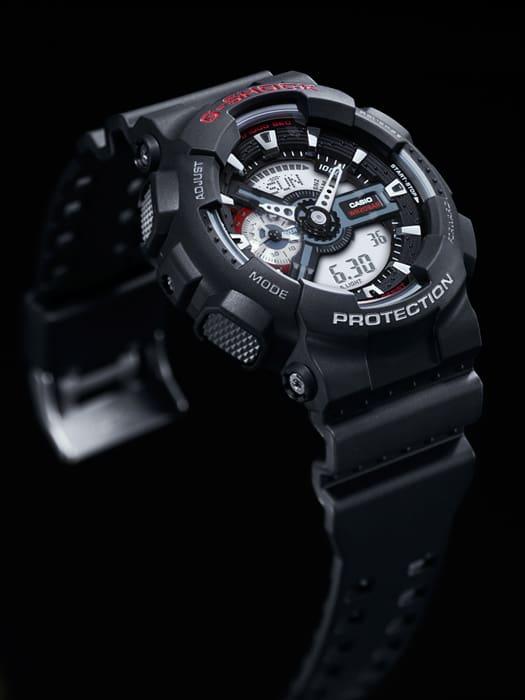 【お取り寄せ】CASIO(カシオ) アナログ／デジタル 腕時計 『G-SHOCK 110 SERIES』 GA-110-1AJF 商品画像3：生活家電 ディープライス