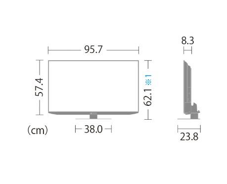 【時間指定不可】SHARP(シャープ) 43V型 4K液晶テレビ 『AQUOS(アクオス)』 4T-C43FN2 商品画像6：生活家電 ディープライス