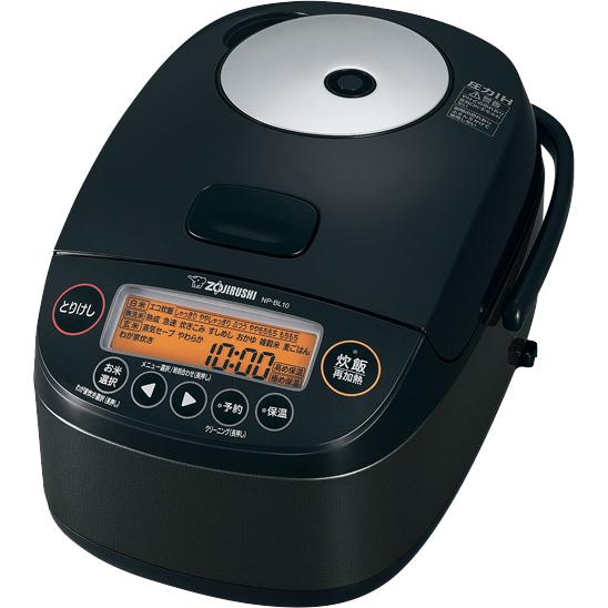 ZOJIRUSHI(象印) 5.5合炊き 圧力IH炊飯ジャー 『極め炊き』 NP-BL10-BA (ブラ･･･