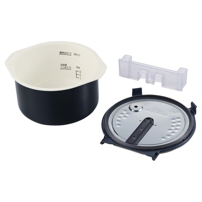ZOJIRUSHI(象印) 1～3合(0.18～0.54L) ホーロー電気調理なべ EL-NS23-CA (クリーム) 商品画像2：生活家電 ディープライス