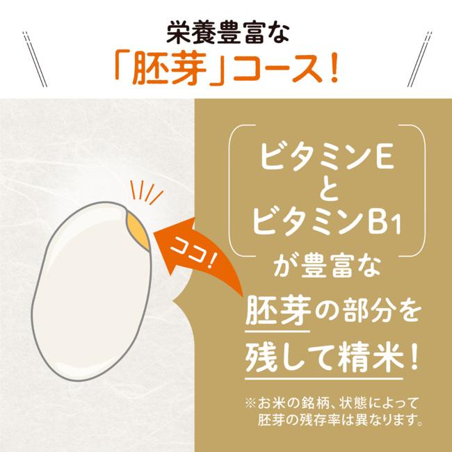 ZOJIRUSHI(象印) 家庭用精米機 『つきたて風味』 BR-WB10-WA (ホワイト) 商品画像5：生活家電 ディープライス