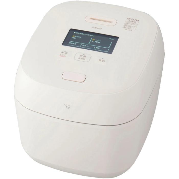 ZOJIRUSHI(象印) 1升炊き 圧力IH炊飯ジャー 『炎舞炊き』 NX-AB18-WZ (白)