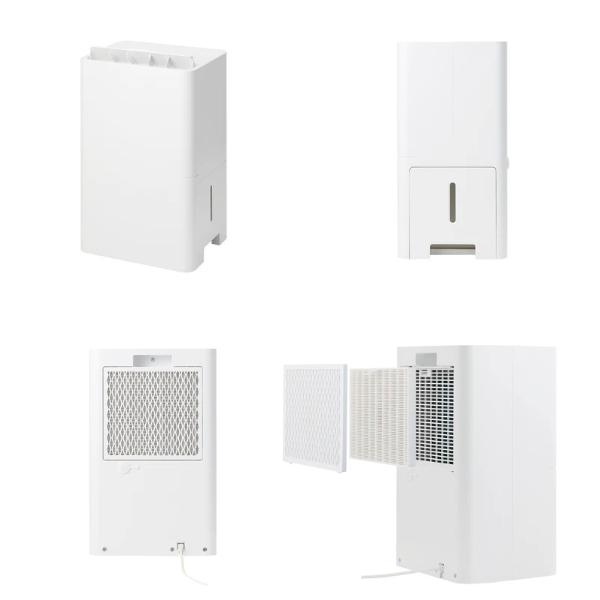 TWINBIRD(ツインバード) 空気清浄機能付き コンプレッサー式 衣類乾燥除湿機 JS-E956W (ホワイト) 商品画像2：生活家電 ディープライス