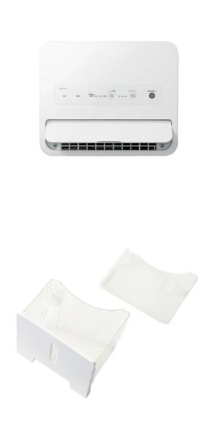 TWINBIRD(ツインバード) 空気清浄機能付き コンプレッサー式 衣類乾燥除湿機 JS-E956W (ホワイト) 商品画像3：生活家電 ディープライス