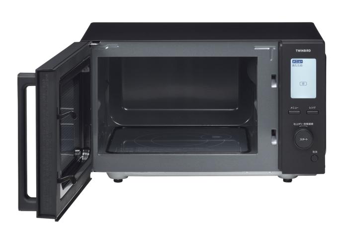 TWINBIRD(ツインバード) 18L センサー付フラット電子レンジ DR-F282B (ブラック) 商品画像5：生活家電 ディープライス