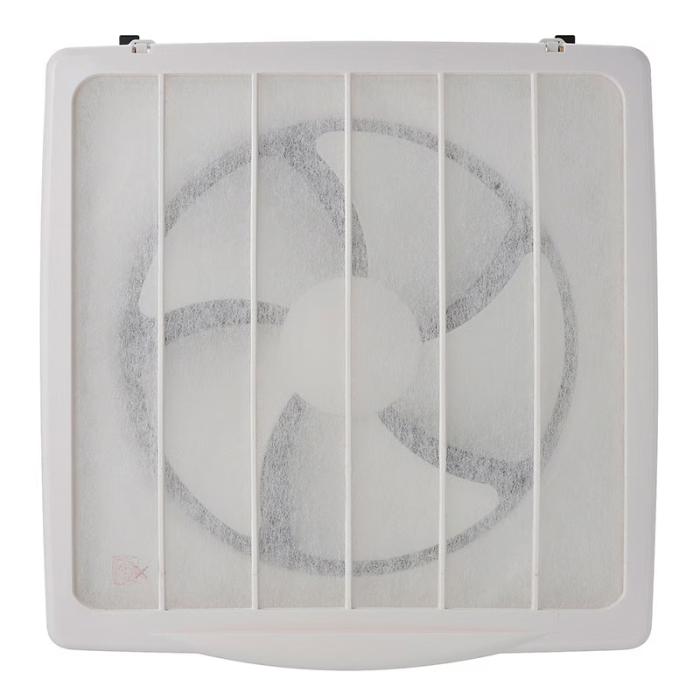 ユアサ 引き紐スイッチ連動式シャッター 羽根径30cm キッチン用 家庭用 フィ･･･