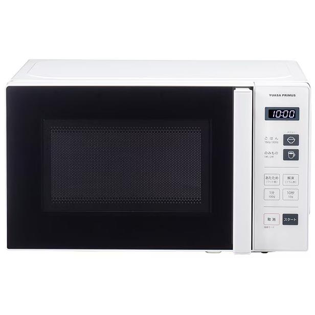 ユアサ マイコン式 庫内容量17L ターンテーブル ヘルツフリー 単機能レンジ P･･･