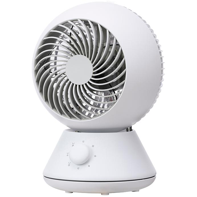 ユアサ 羽根径15cm サーキュレーター YB-CL1570G-W (ホワイト)