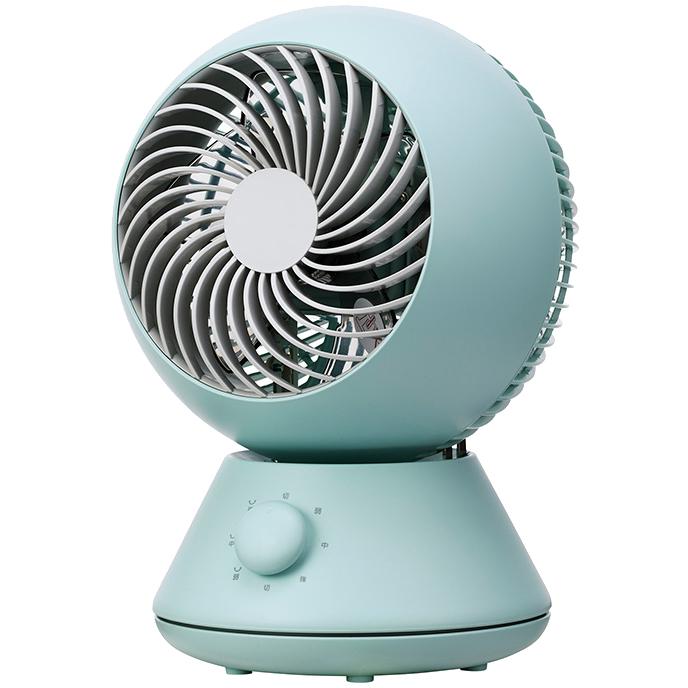 ユアサ 羽根径15cm サーキュレーター YB-CL1570G-A (ブルー)