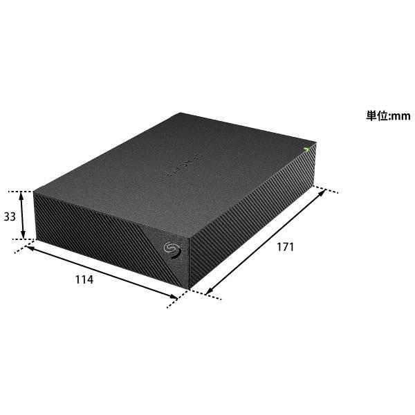 BUFFALO(バッファロー) 4TB USB3.2(Gen1)対応 外付けハードディスク 『HD-SGDAシリーズ』 HD-SGDA4U3-B (ブラック) 商品画像2：生活家電 ディープライス