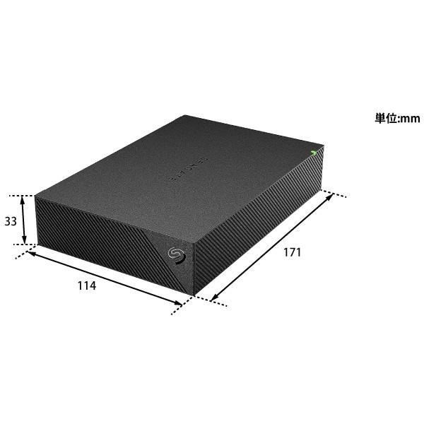 BUFFALO(バッファロー) 6TB USB3.2(Gen1)対応 外付けハードディスク 『HD-SGDAシリーズ』 HD-SGDA6U3-B (ブラック) 商品画像2：生活家電 ディープライス